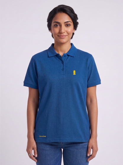 Royal Blue Polo Handala Short Sleeve