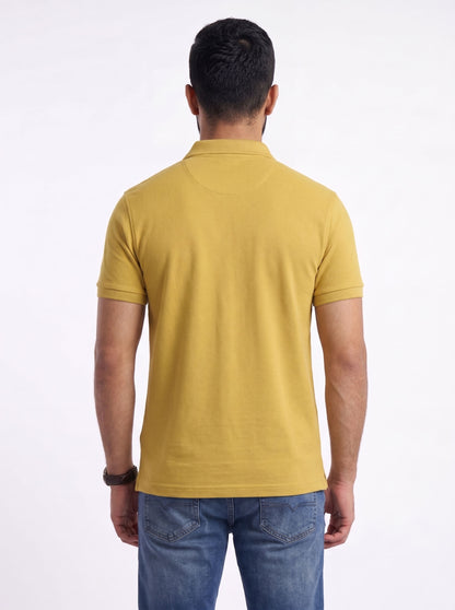Yellow Polo Handala Short Sleeve