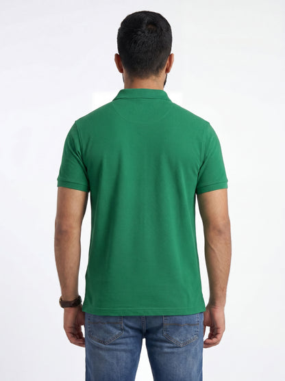 Green Polo Handala Short Sleeve