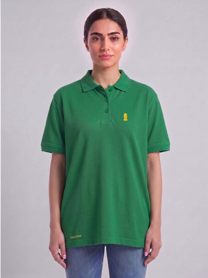 Green Polo Handala Short Sleeve