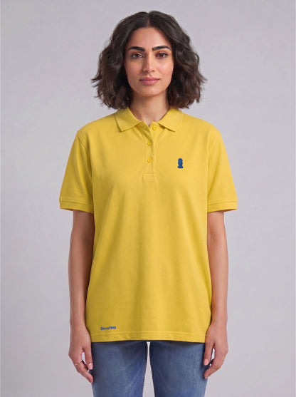 Yellow Polo Handala Short Sleeve