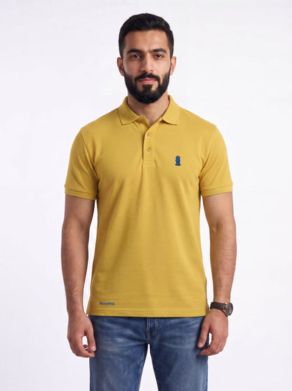 Yellow Polo Handala Short Sleeve