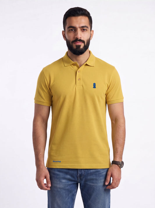 Yellow Polo Handala Short Sleeve