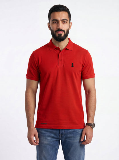 Red Polo Handala Short Sleeve