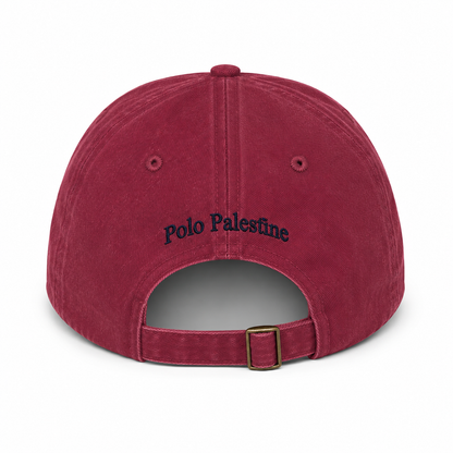 Maroon Handala Cap
