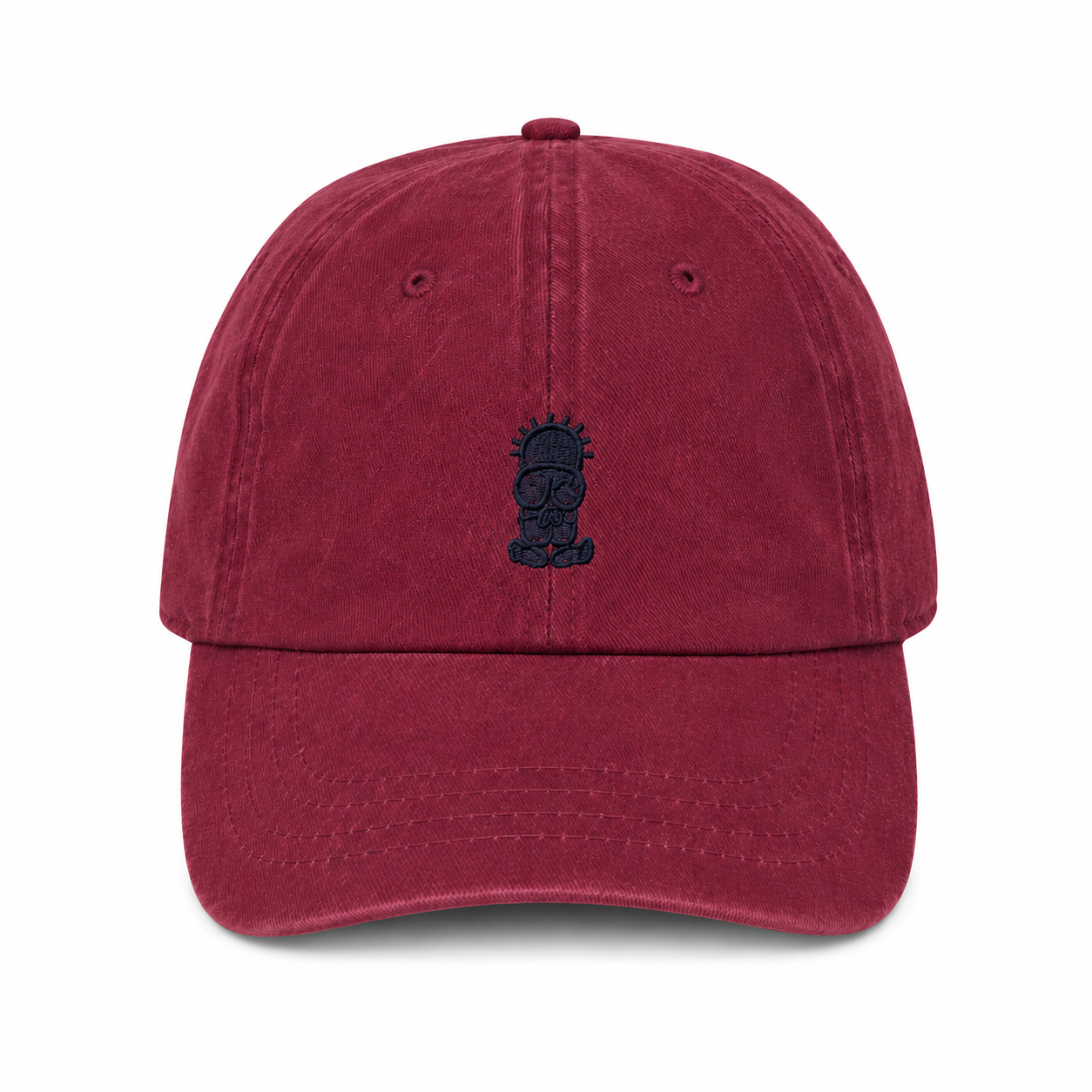 Maroon Handala Cap