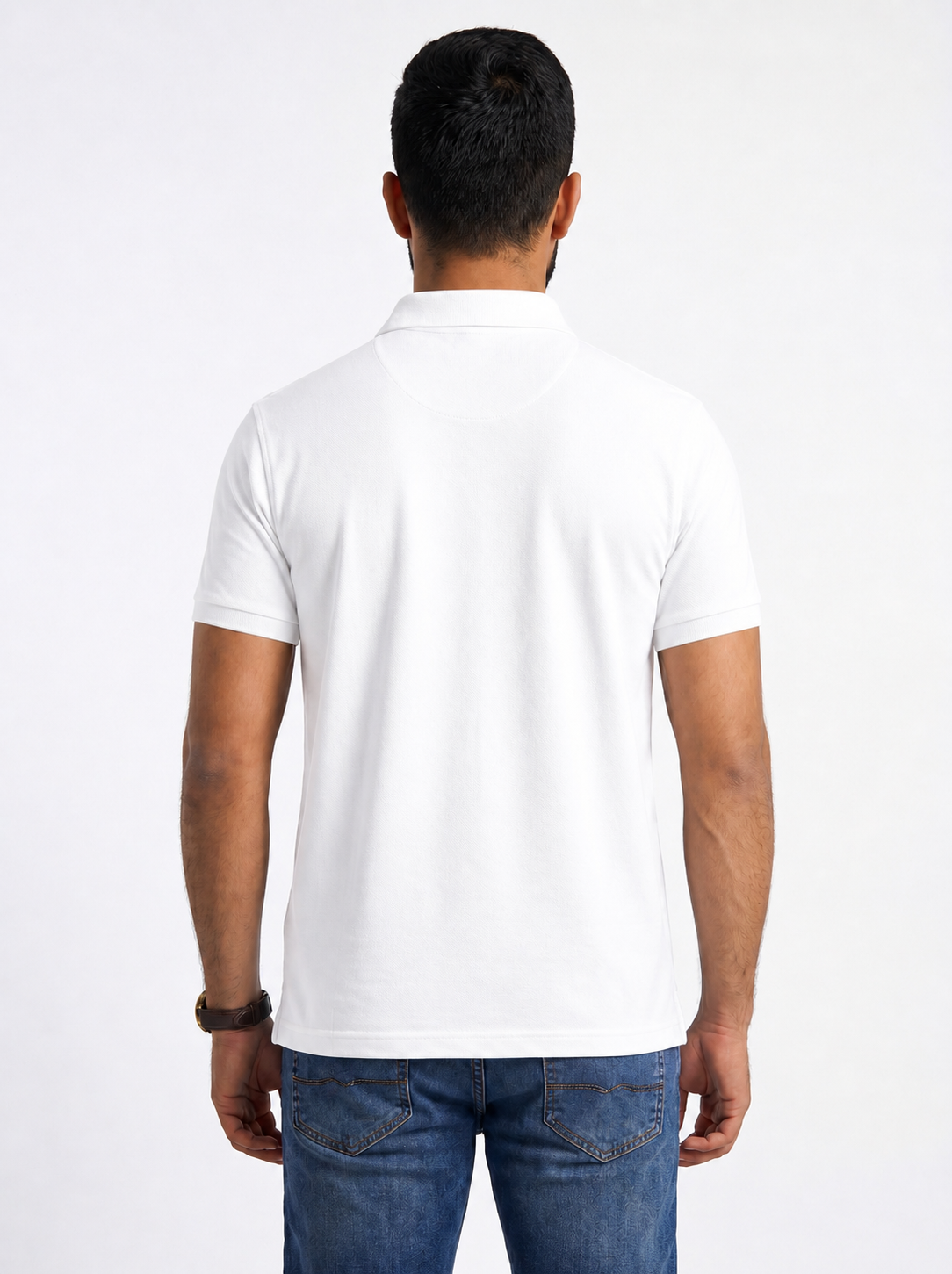White Polo Handala Short Sleeve