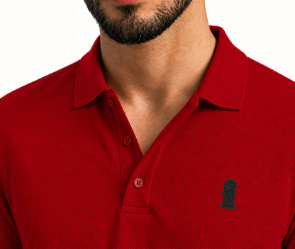 Red Polo Handala Short Sleeve