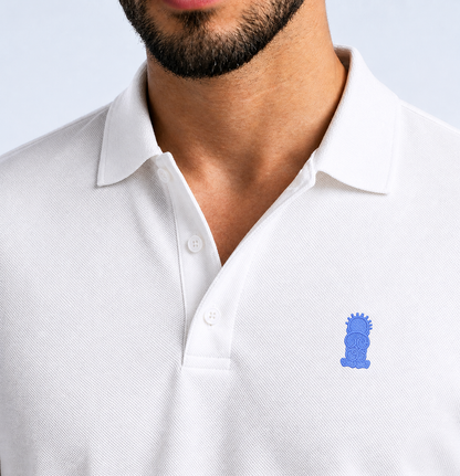 White Polo Handala Short Sleeve