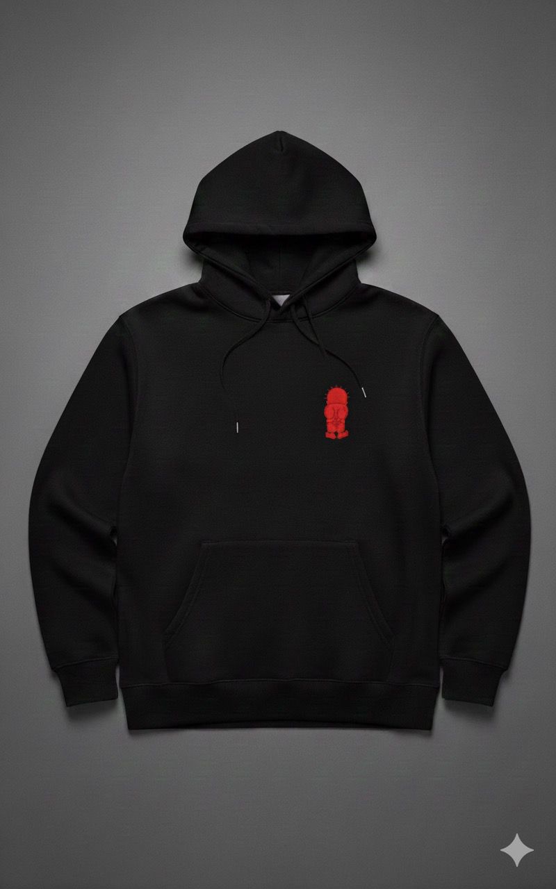 Black Handala Hoodie