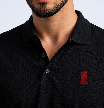 Black Polo Handala Short Sleeve