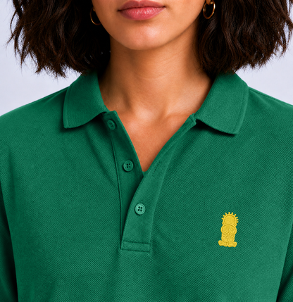 Green Polo Handala Short Sleeve