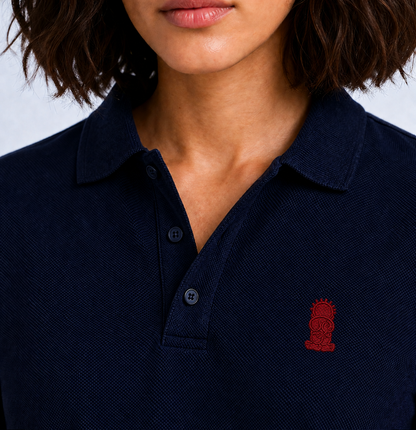 Dark Navy Polo Handala Short Sleeve