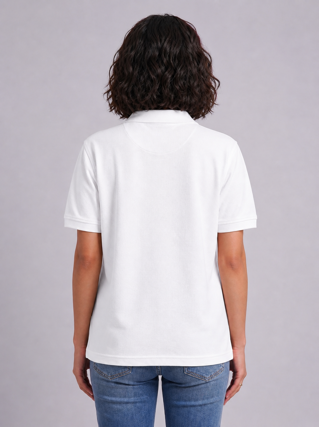 White Polo Handala Short Sleeve