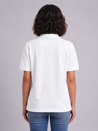 White Polo Handala Short Sleeve